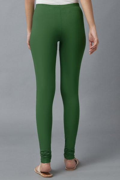 Green Skin Fit Churidar
