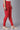 Red Skin Fit Churidar