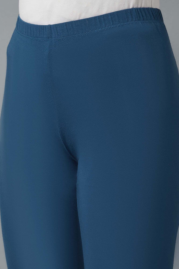 Navy Blue Skin Fit Churidar