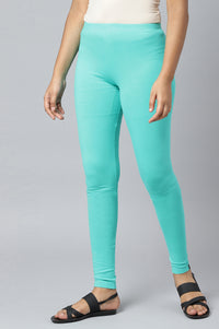 Light Blue Skin Fit Churidar