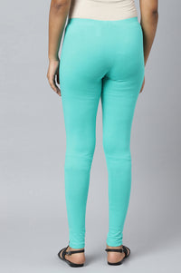 Light Blue Skin Fit Churidar