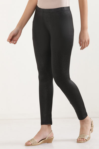 Black Snug Fit Tights