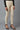 Beige solid tights