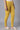 Yellow Cotton Lycra Tights