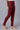 Maroon Cotton Lycra Tights