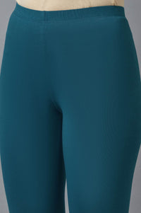 Navy Blue Cotton Lycra Tights