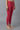 Red Cotton Lycra Tights