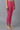 Pink Floral Print Round Neck kurta Set