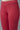 Lipstick Red Cotton Lycra Cropped Tights
