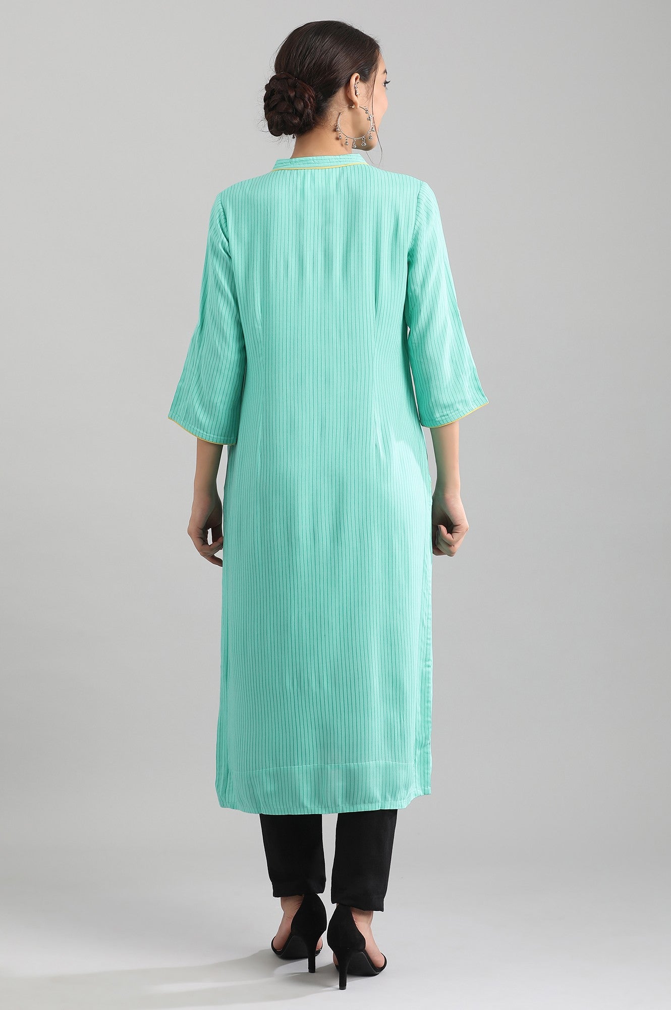 Straight Band Collar kurta