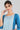 Blue Straight kurta