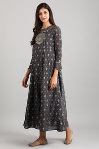 Grey Princess Seam Dress