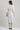 Blue Round Neck Yarn-dyed Dress