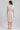 Peach Collar Neck Yarn-Dyed Dress