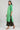 Green Mandarin Neck Printed kurta