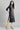 Navy Mandarin Neck Yarn-Dyed kurta