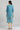 Blue Round Neck Printed kurta