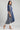 Navy Mandarin Neck Yarn-Dyed kurta