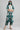 Green Geometric Print kurta