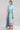 Blue Printed kurta in Band with V Collar