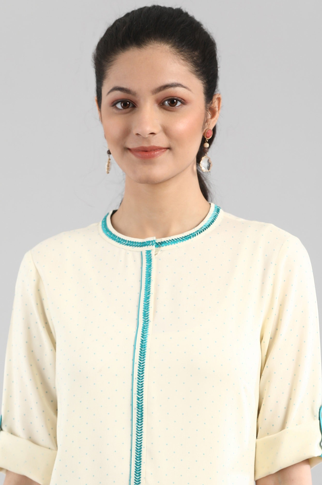 Natural Printed kurta