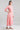 Pink Printed A-line kurta