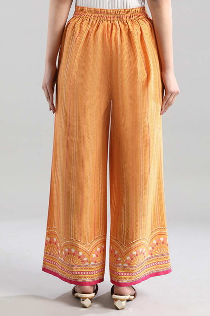 Yellow Printed Palazzo