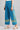 Blue Printed Flared Palazzo