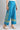 Blue Printed Flared Palazzo