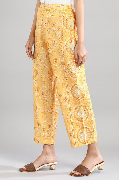 Yellow Printed Palazzo