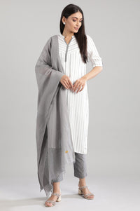 Grey Dupatta
