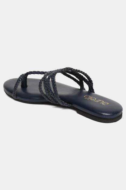 Aurelia Woven Design Open Flat-Zdorothy