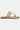 Aurelia Woven Design Antique Gold Round Toe Flat