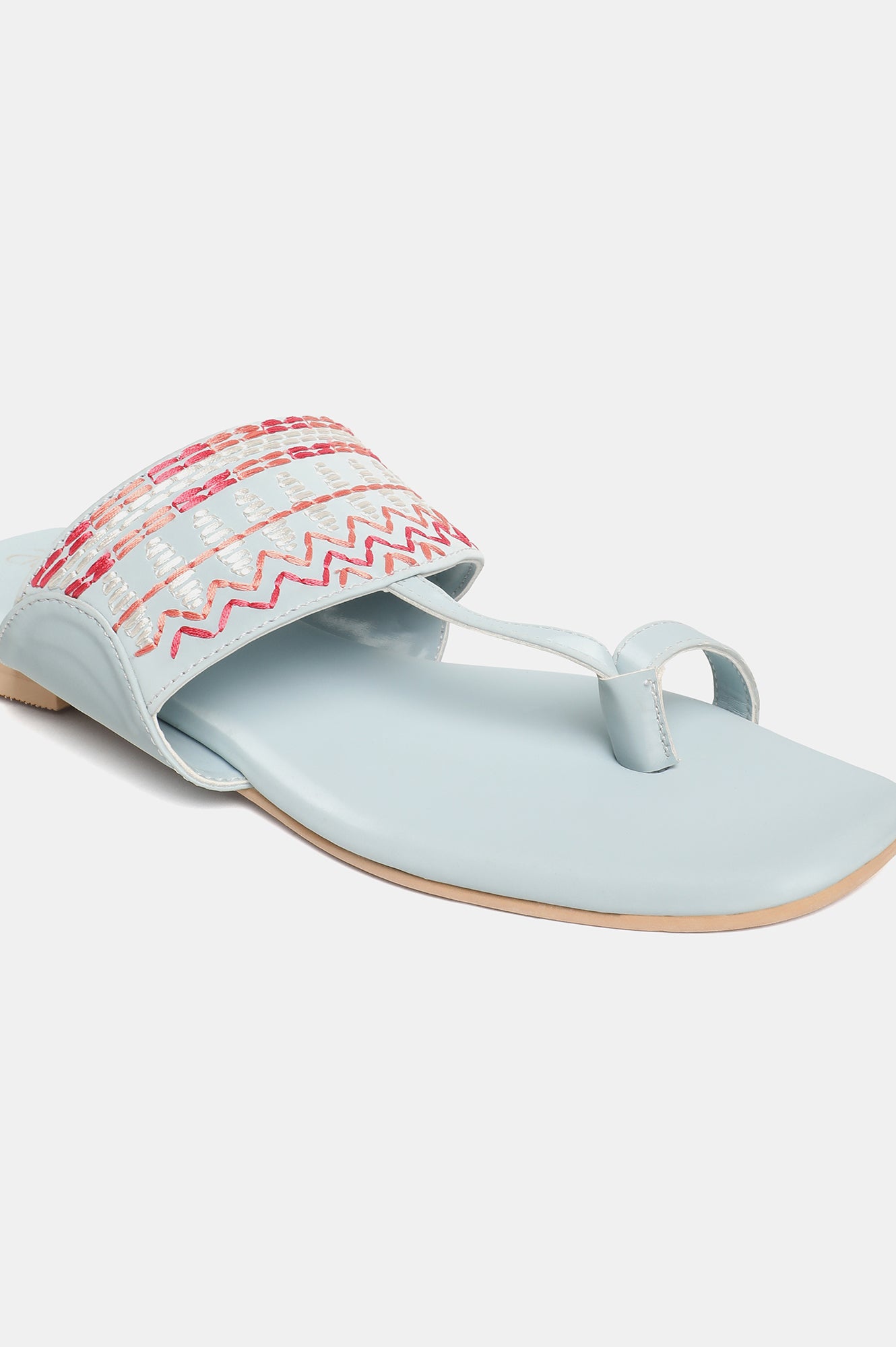 Aurelia Embroidered Open Flat-Zmarilyn