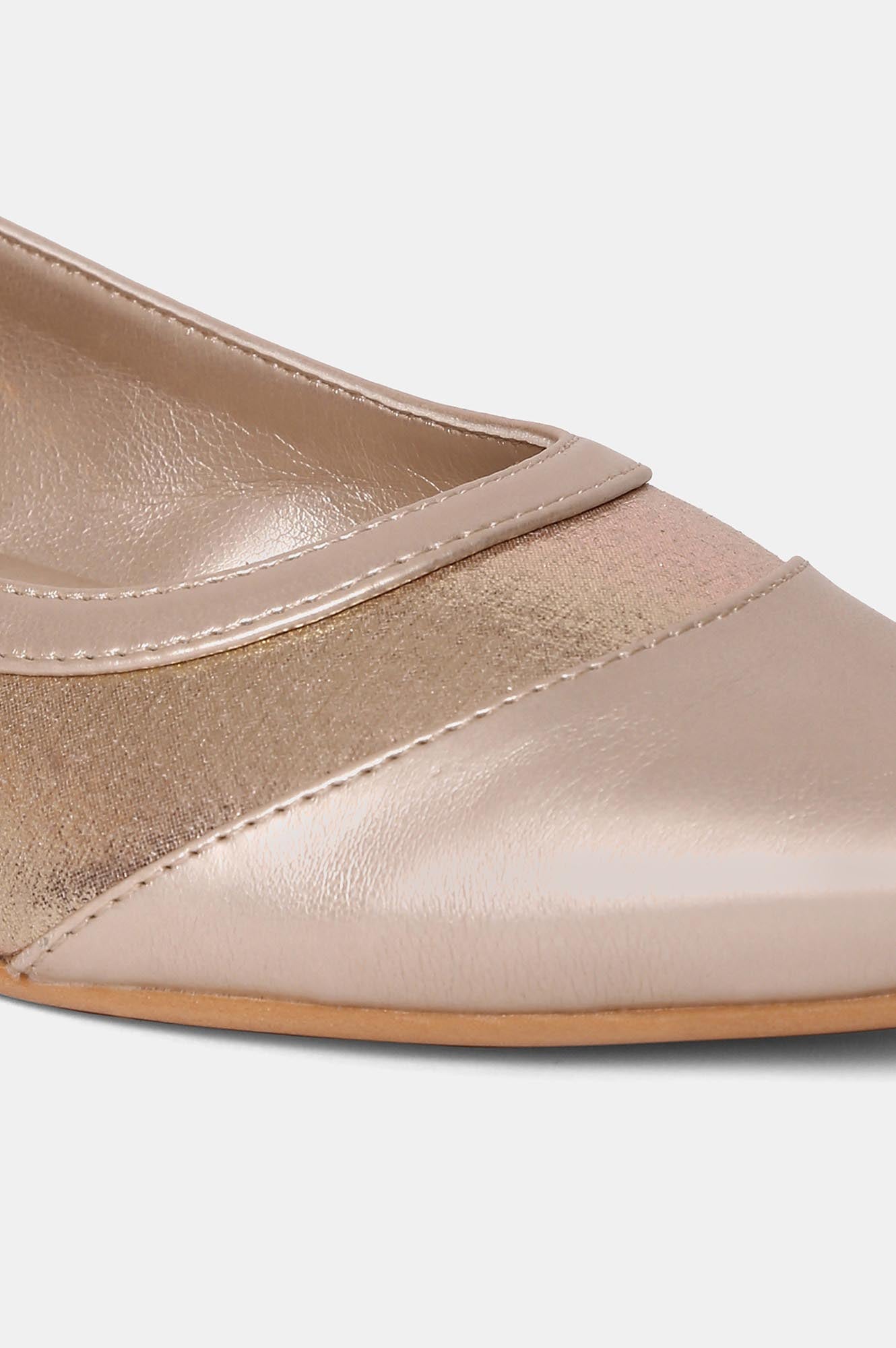 AURELIA GOLD Pointed Toe Flat-ZJOYCE