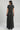 Black Round Neck Yarn-Dyed Top