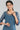 Blue Festive kurta Skirt Set