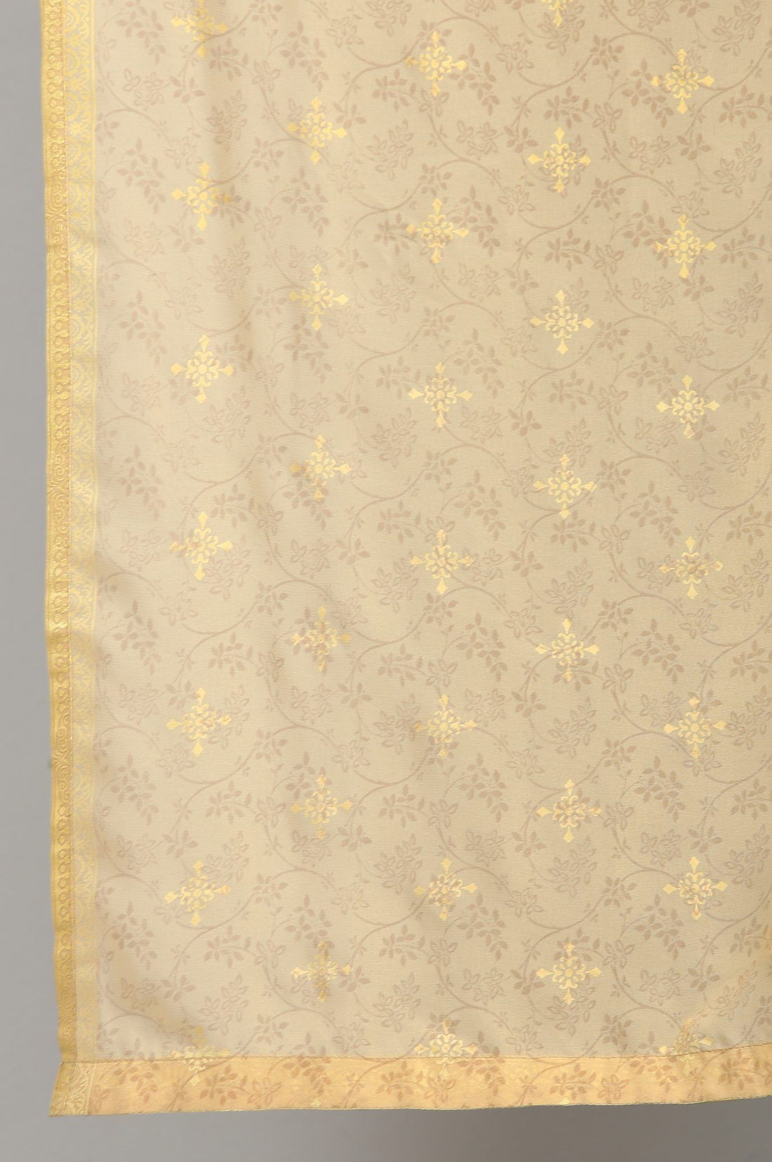 Blue Sequin Top-Palazzo-Gold Dupatta Girls Set