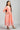 Peach Gathered Dress