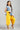 Blue Flared Top-Yellow Salwar-Dupatta Girls Set