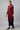 Red Yarn Dyed kurta