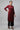 Red Yarn Dyed kurta
