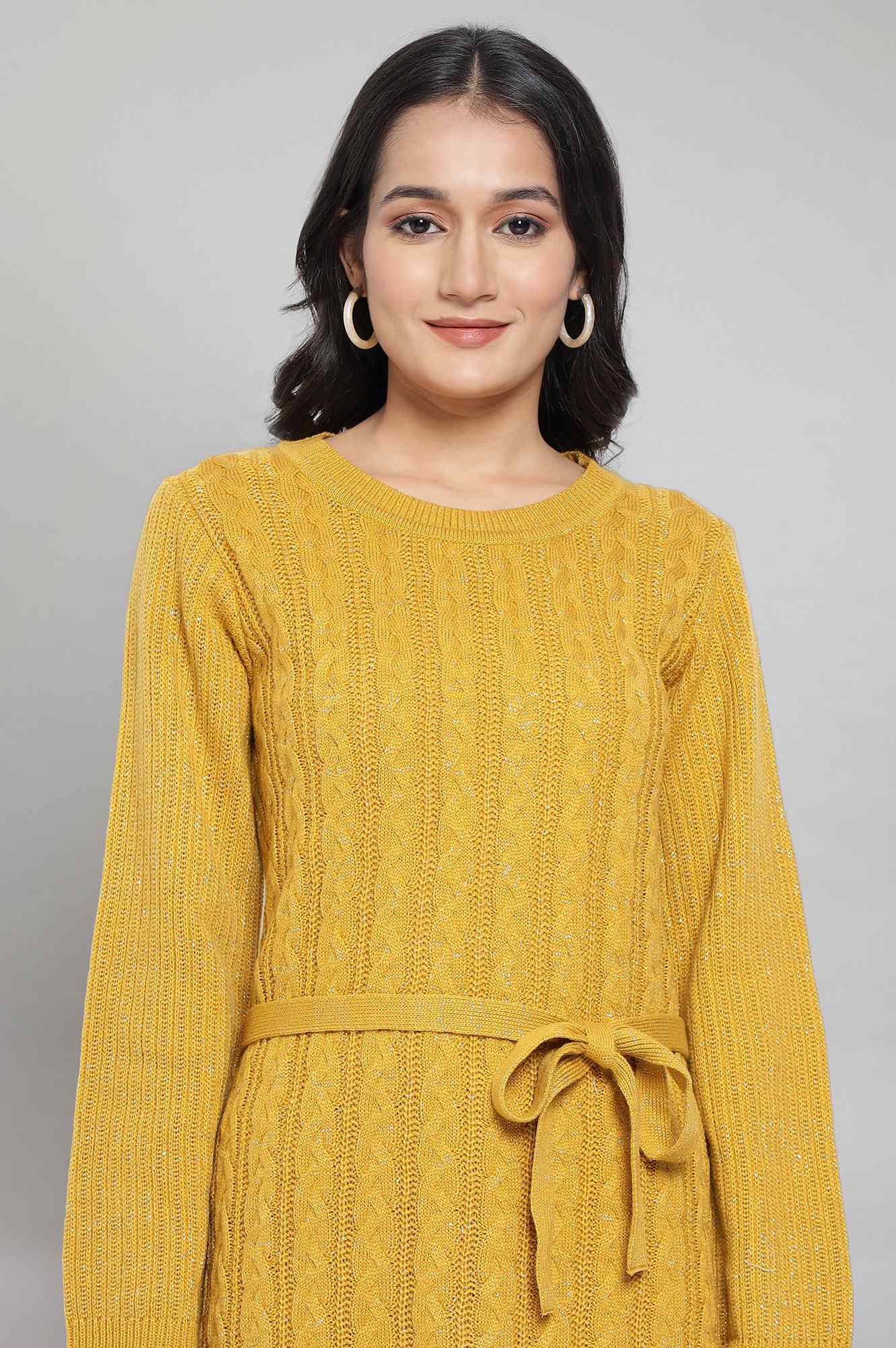 Yellow Winter kurta