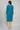 Teal Embellished Winter kurta