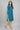 Teal Embellished Winter kurta