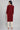 Red Embellished Winter kurta