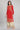 Red Festive Winter kurta