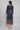 Blue Jacquard Dress