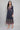 Blue Jacquard Dress