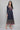 Blue Jacquard Dress
